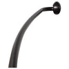 Shower Rod, Curved, Adjustable, Heritage Bronze