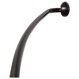 Shower Rod, Curved, Adjustable, Heritage Bronze