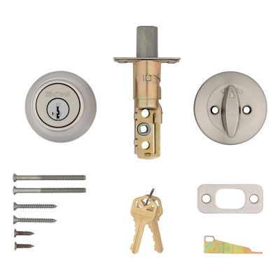 Kwikset 660 Single Cylinder Deadbolt Keyed One Side - featuring SmartKey (Venetian Bronze)