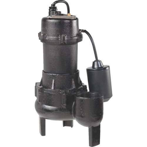 Wayne 1/2 H.P. Cast Iron Sewage Ejector Pump w/Tether Switch