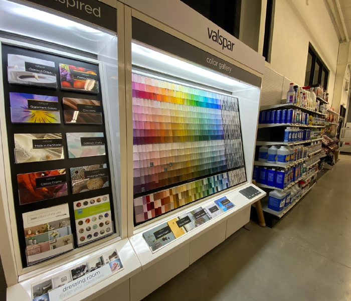 Landers paint selection