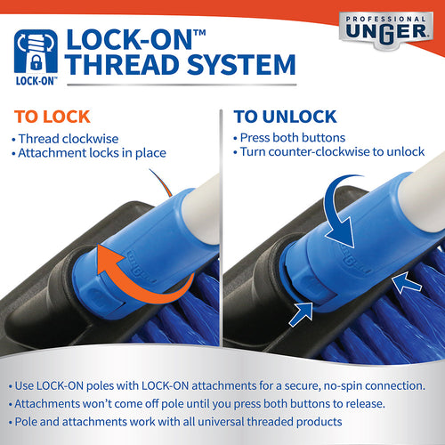 Unger LOCK-ON Dual Ended Pole