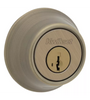 Kwikset 660 Single Cylinder Deadbolt Keyed One Side - featuring SmartKey (Venetian Bronze)