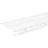 ClosetMaid 6 Ft. W. x 16 In. D. Ventilated Wire Shelf & Rod, White