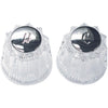 Danco Acrylic 10-Point Universal Replacement Clear Faucet Handle
