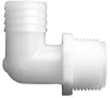 ELBOW 1/8 MIP X 1/4 NYLON