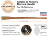 Seymour Midwest 36 Garden or Nursery Mattock Handle, For 3 Lb Mattocks, No 7 Eye