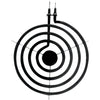 Range Kleen Style A & F 8 In. 4-Coil Plug-in Range Element with Y Bracket
