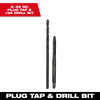 Milwaukee Straight Flute Plug Tap & Drill Bit