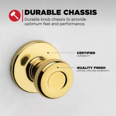 Kwikset Tylo Knob - Hall/Closet