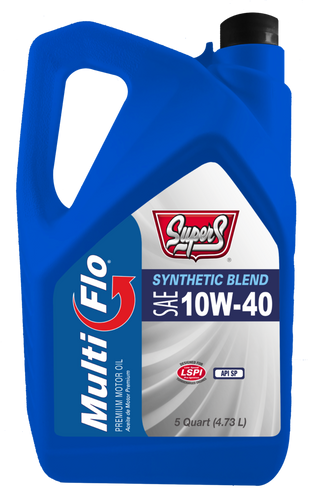 Smittys Supply Super S Multi-Flo Synthetic Blend Sae 10w-40 Sp Motor Oil