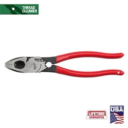 Milwaukee 9 Lineman's Dipped Grip Pliers w/ Thread Cleaner (USA)