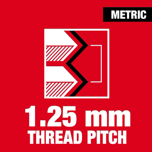 Milwaukee M12-1.25 mm 1-Inch Hex Threading Die