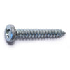 Monster Fastener Zinc Plated Steel Phillips Pan Head Sheet Metal Screws
