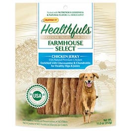 Farmhouse Selects Dog Treats, Chicken Jerky, 11-oz.