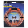NiteHowl LED Safety Dog Collar Necklace, Red