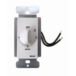 In-Wall 30-Minute Switch Timer, White