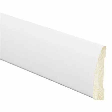 Inteplast Building Products 1-15/16 in. x 7 ft. L Prefinished White Polystyrene (1-15/16