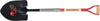 Razor-Back Round Point Shovel, Supersocket® With Power Step® , With Wood Handle And SteelL D-Grip
