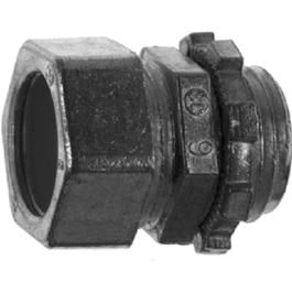Conduit Fitting, EMT Compression Connector, 3/4-In.