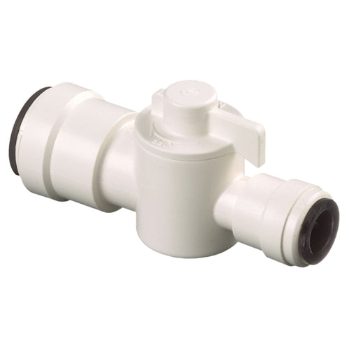 Watts P-671 Quick Connect Straight Stop Valve, 1/2-Inch CTS x 1/4-Inch CTS