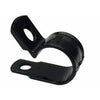 Cable Clamps, Black Plastic, 3/8-In. I.D., 15-Pk.