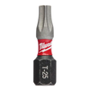 Milwaukee SHOCKWAVE™ Impact Torx Bits T20 x 2 in.