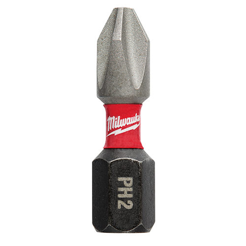 Milwaukee SHOCKWAVE™ Impact Phillips Bits 2 #3 Alloy