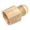 Pipe Fitting, Flare Connector, Lead Free Brass, 1/2-In. Flare x 1/2-In. FPT