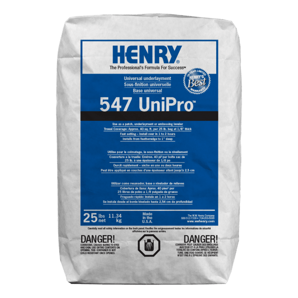 Henry® 547 Unipro Universal Underlayment