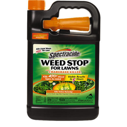 SPECTRACIDE® WEED STOP® FOR LAWNS PLUS CRABGRASS KILLER3 (READY-TO-USE)