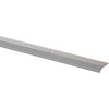 M-D Satin Silver Fluted 7/8 In. x 3 Ft. Aluminum Carpet Trim Bar