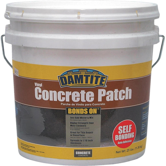 Damtite BondsOn 25 Lb. Gray Ready-to-Use Vinyl Concrete Patch