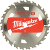 Milwaukee 7-1/4 In. 24-Tooth Standard Framing Circular Saw Blade, Bulk