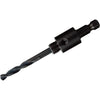 Milwaukee 3/8 In. Round Shank Basic Hole Saw Mandrel Fits Hole Saws up to 1-3/16 In.