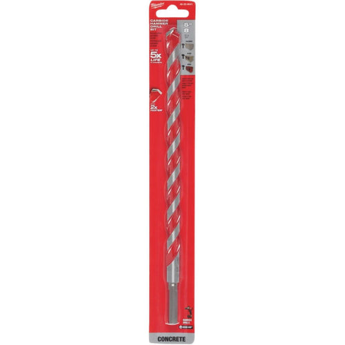 Milwaukee 5/8 In. x 12 In. Carbide Masonry Drill Bit