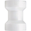 Keeney Insta-Plumb 1-1/2 In. White Plastic Straight Coupling