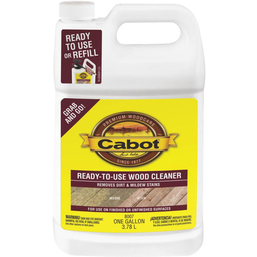 Cabot 1 Gal. Ready-To-Use Wood Cleaner