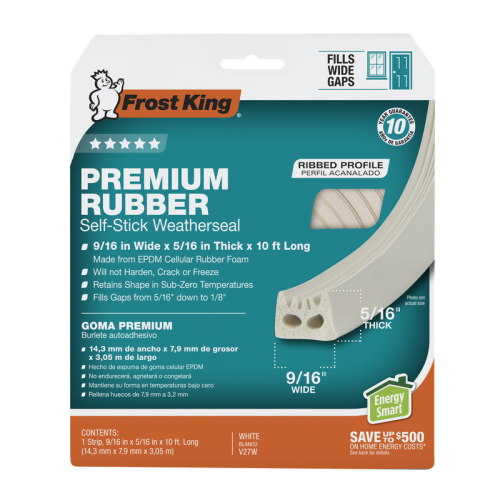 Frost King Premium Rubber Foam (5/16