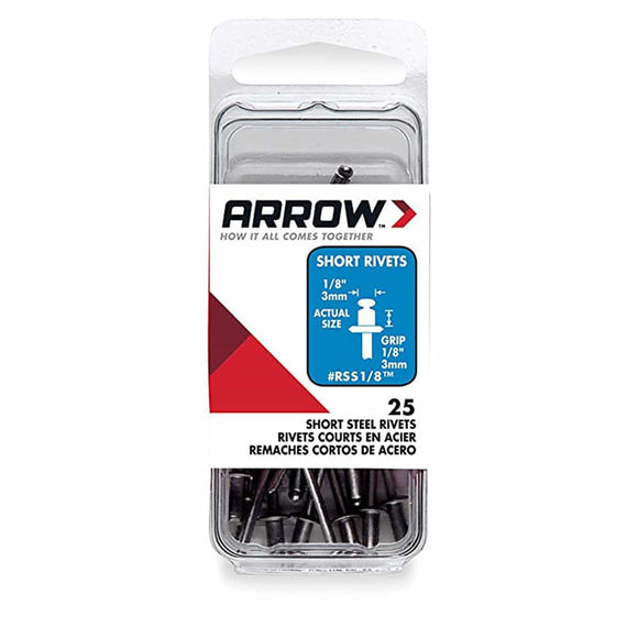 Arrow RK6120 Rivet Assortment Kit, 120-Pack