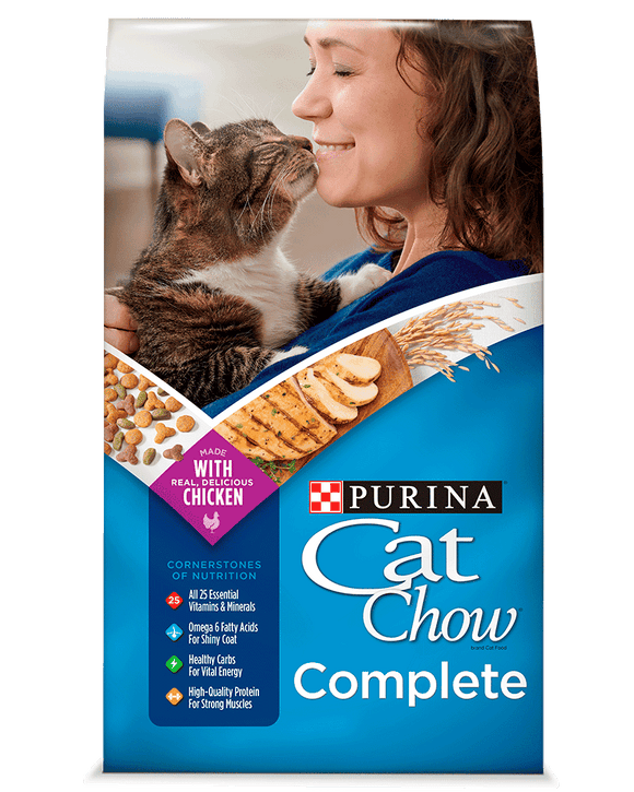 Purina Cat Chow Complete with Real Chicken Dry Cat Food